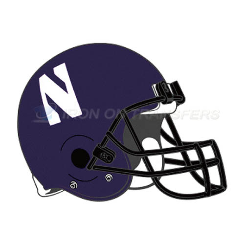 Northwestern Wildcats Logo T-shirts Iron On Transfers N5707 - Click Image to Close